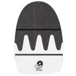 THE 9 Sole #9 Sawtooth Microfiber XL Size 13-15